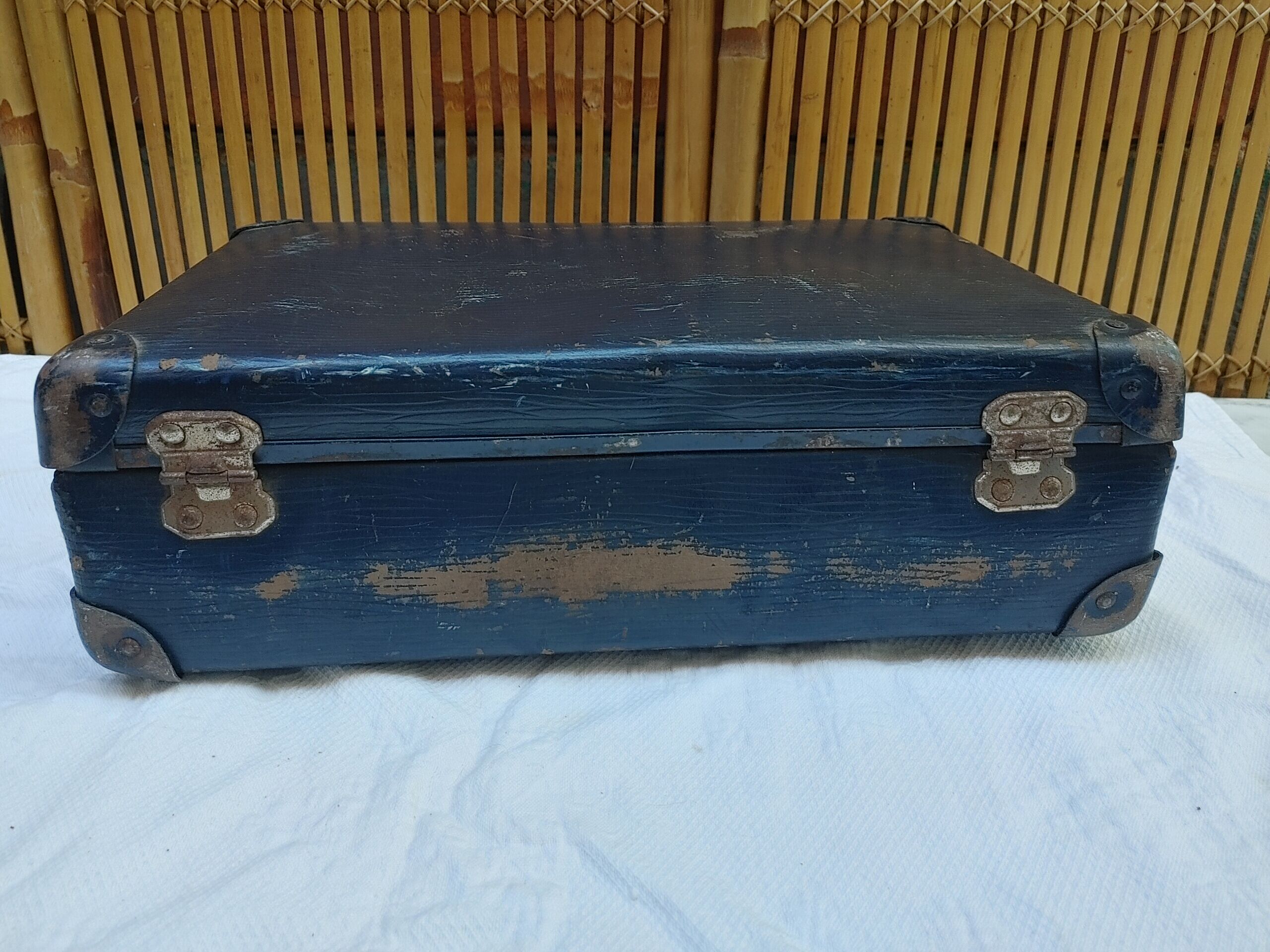 Old suitcase “the favorite” with a paper interior - 1930s/40s