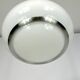 Stilux Milano, white perspex and aluminum ceiling lamp from 60s