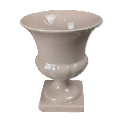 Petit vase Médicis ancien rose poudré