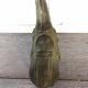 Sculpture horse bronze green patina