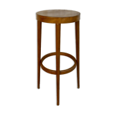 Tabouret haut de bar en bois Baumann
