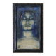 Anna Francesca, Portrait, Huile sur toile, Encadrée