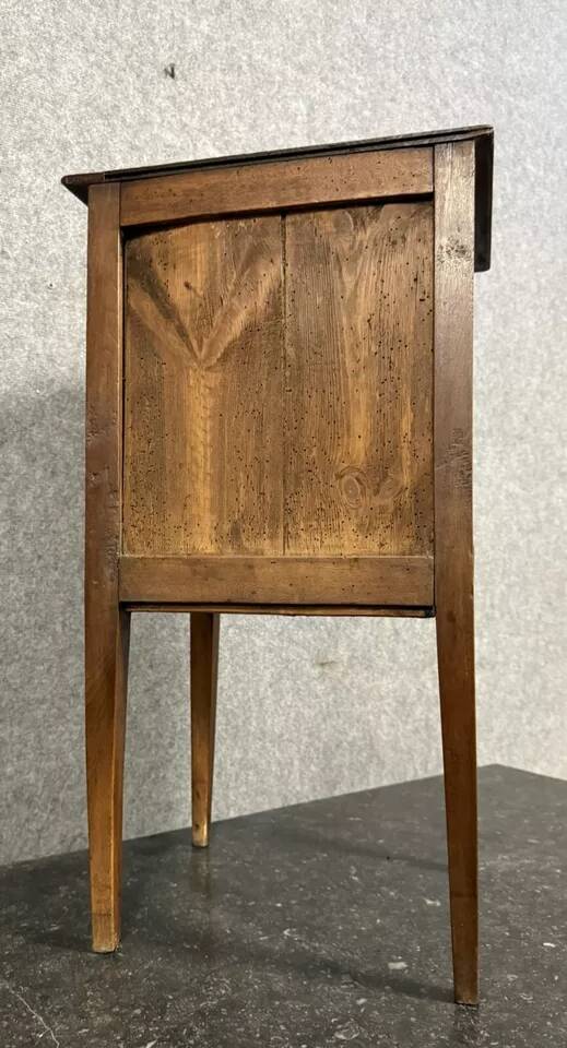 Louis XVI period walnut bedside table circa 1800