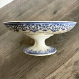 Antique compote dish from Creil and Montereau in ironstone - 19th century