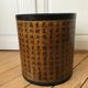 Wastepaper basket with Chinese motifs