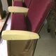 Vintage cinema bench 2 armchairs