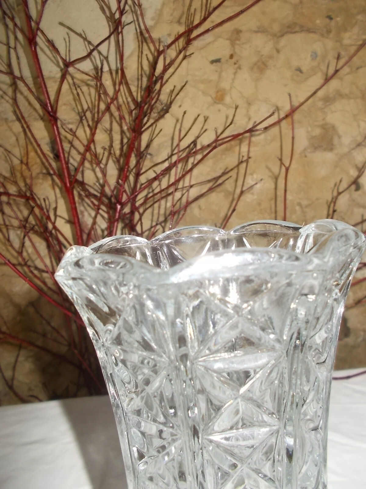 Crystal vase Italy