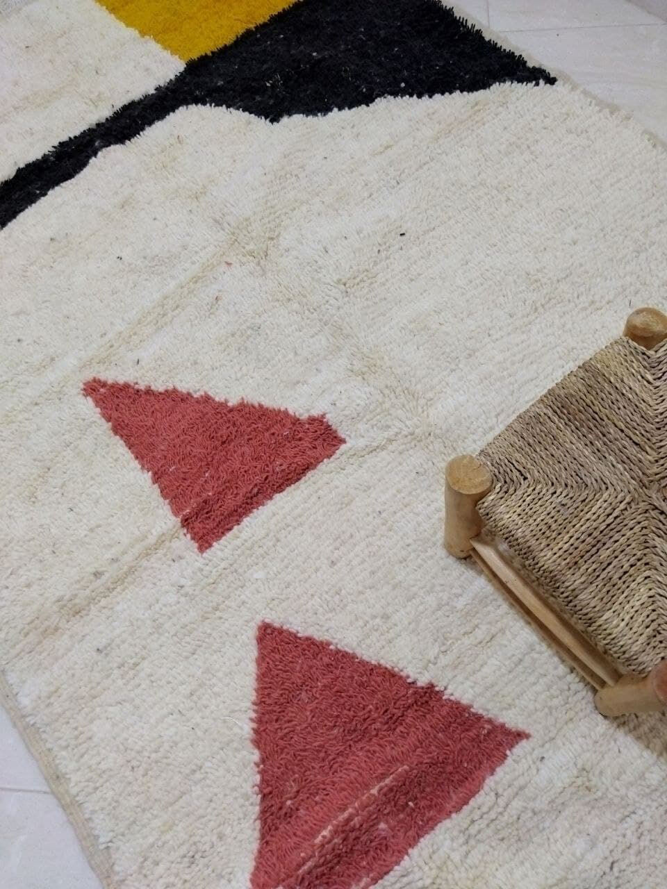 Colorful Berber carpet 260 X 150 CM