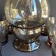 Liquor service smoked glass