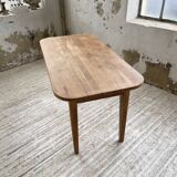 Solid oak farmhouse table 150 cm