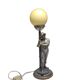 Art Deco bedside lamp, Poland, 1950s