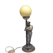 Lampe de chevet Art Déco, Pologne, années 1950