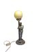 Art Deco bedside lamp, Poland, 1950s