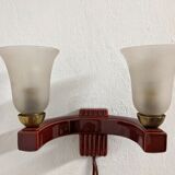 Ceramic art deco style applique