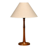 Scandinavian Art Deco Table Lamp in Teak, Denmark 1940s