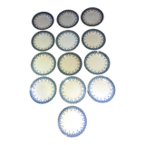 Flat plates 12, Terre de Fer, St Amand & Hamage