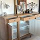 Massive oak sideboard