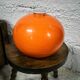 Orange ice ball