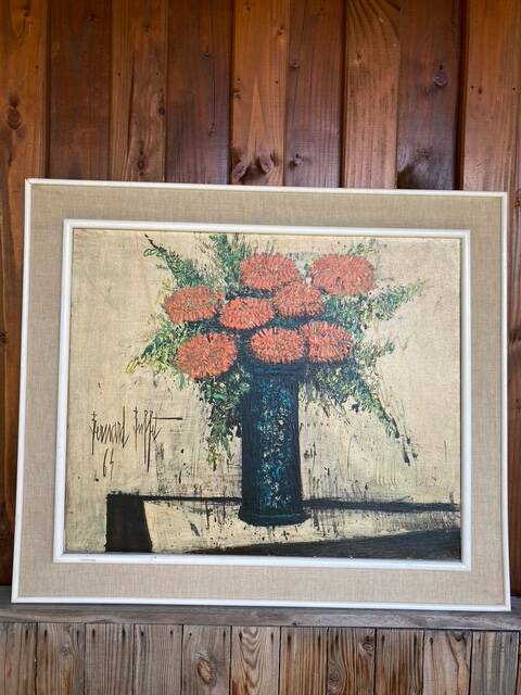 "Bernard Buffet" painting oil reproduction certified and numbered