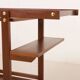 Teak bar cart, serving trolley, 1960s