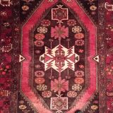 Handmade Persian Maslaghan rug 212x130cm