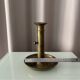 Vintage Adjustable Brass Chamber Candlestick