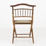 Chaise pliante ancienne 1850
