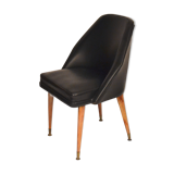 Armchair in leatherette vintage