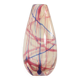 Vase de Murano à lignes colorées, Italie, 1950