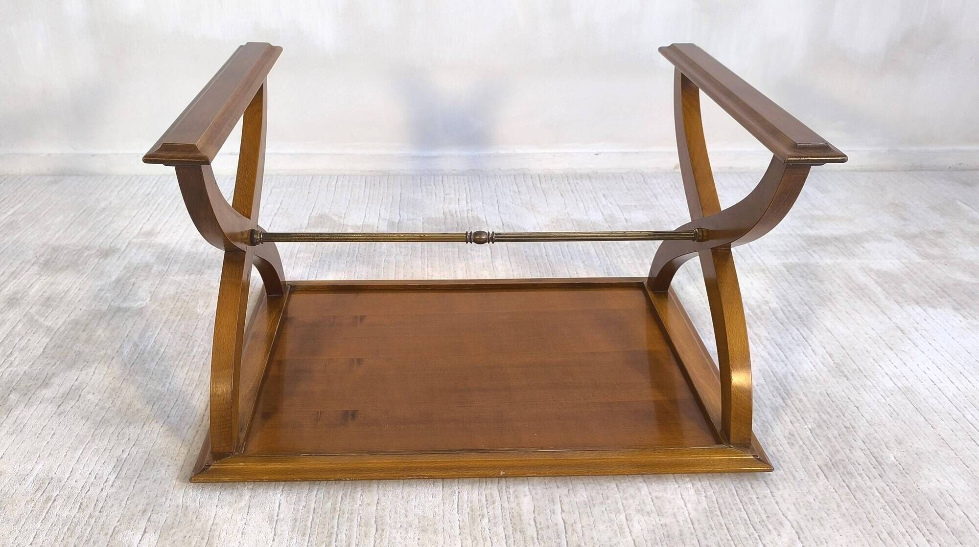 Beautiful pair of vintage teak tables – Serving table - Benoit-Guyot Lyon