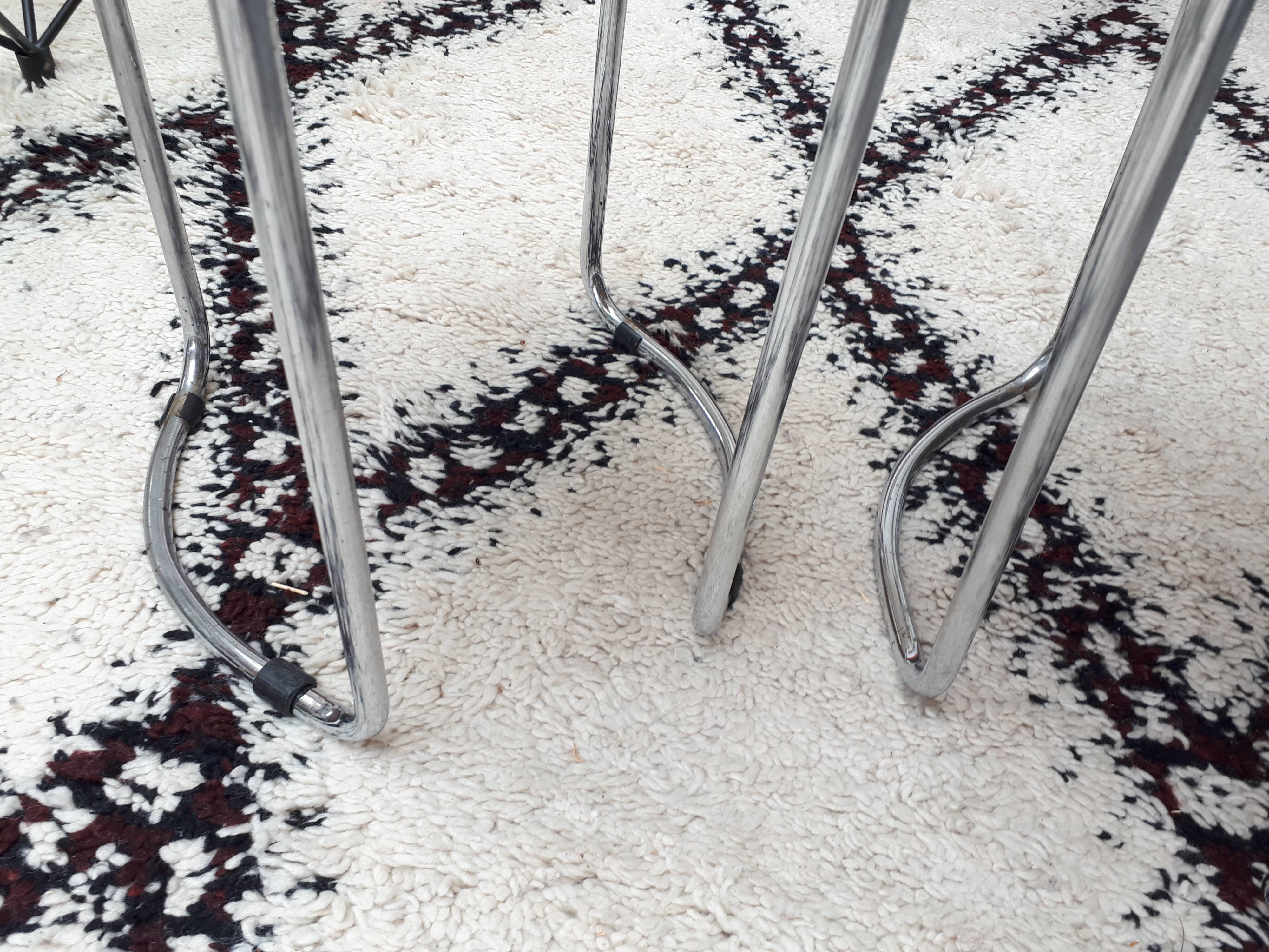 Pair of Scandinavian style stools