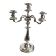 Silver-plated metal chandelier with 4 lights, Christofle