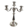 Silver-plated metal chandelier with 4 lights, Christofle