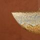 Handmade lotus-shaped brass pendant light