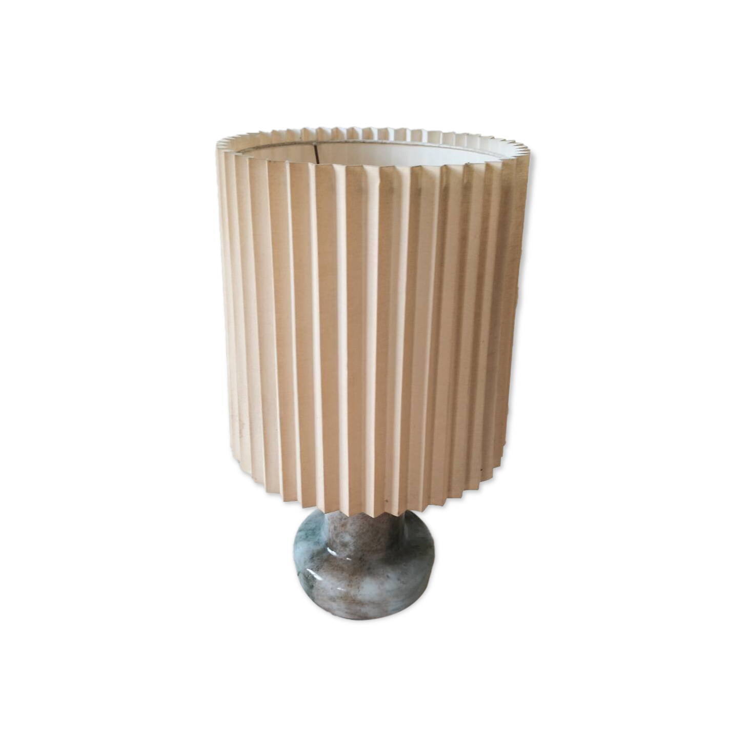 Murano glass and brass lamp, 1970