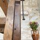 Carpenter's workbench in solid wood