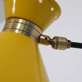 Lunel wall light with gallows design Rene Mathieu 1950
