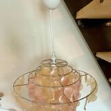 Mother-of-pearl tassel chandelier