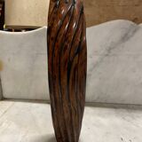 Vase en Teck