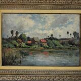 Painting Dubois Louis 1830-1880
