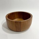 Large vintage Danish teak bowl, design Richard Nissen for Nissen Trævarefabrik Langaa 1960