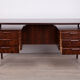 Bureau en bois model 75 Desk de Omann Jun années 1960