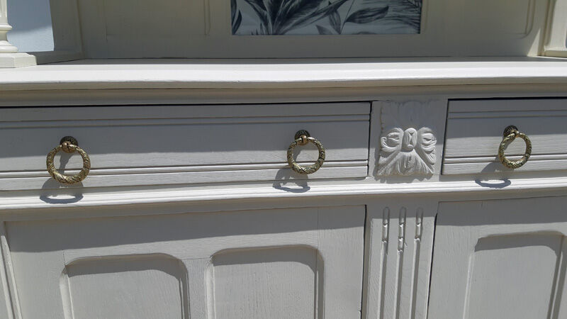 Vintage double body Parisian style kitchen buffet