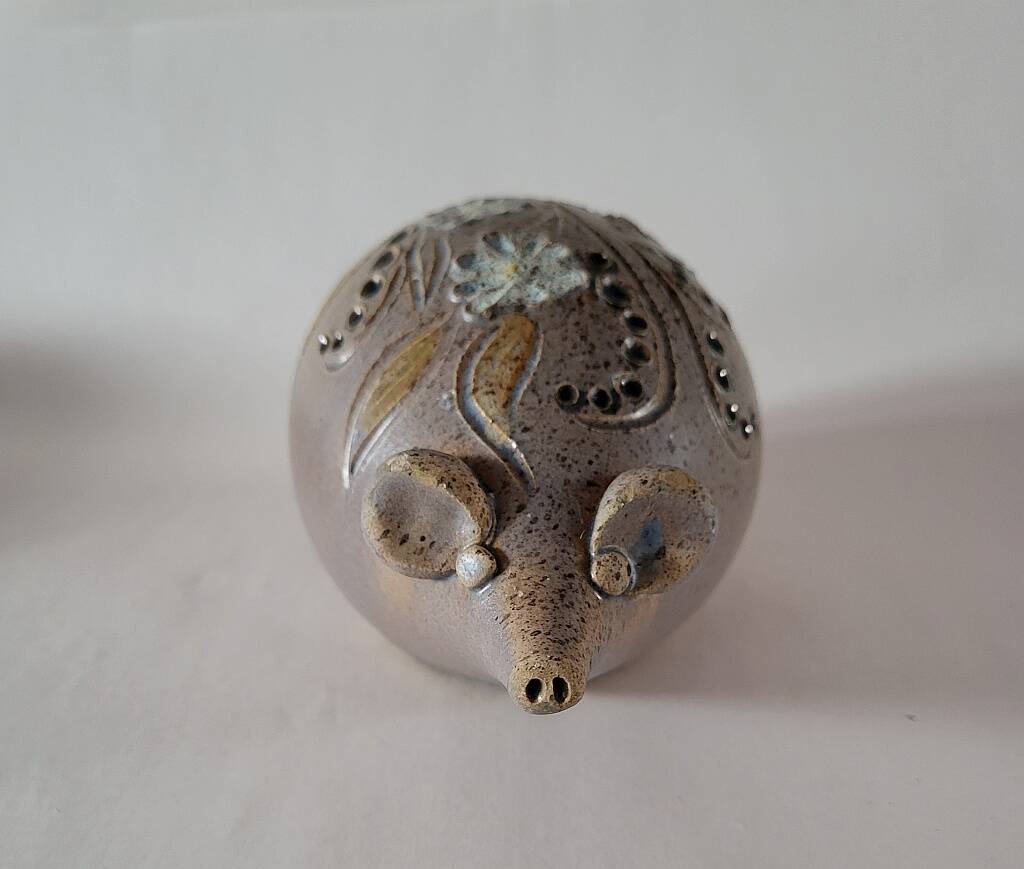 Scandinavian Studio Pottery Ceramic Mouse Signed