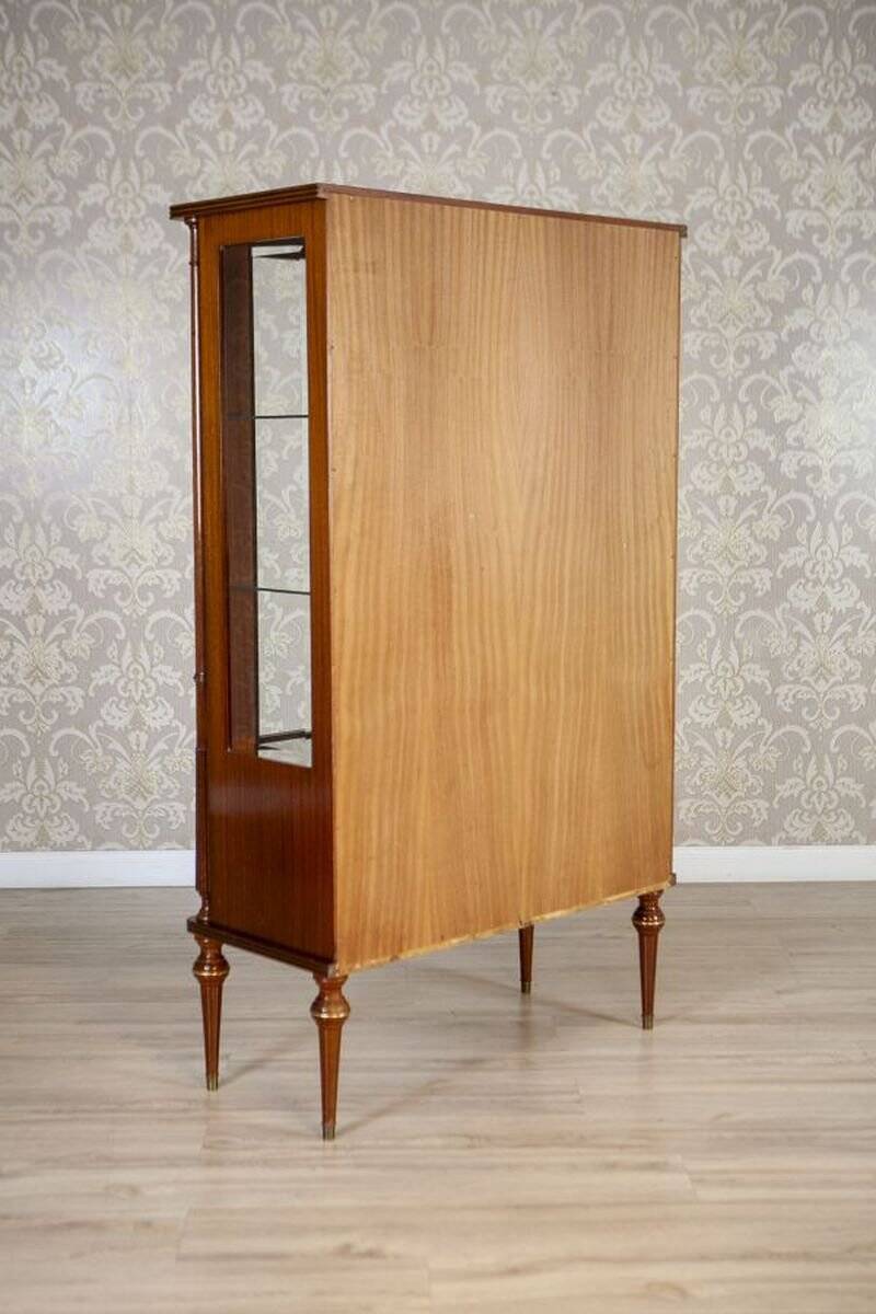 Mid-Century Modern Mahogany Display Cabinet