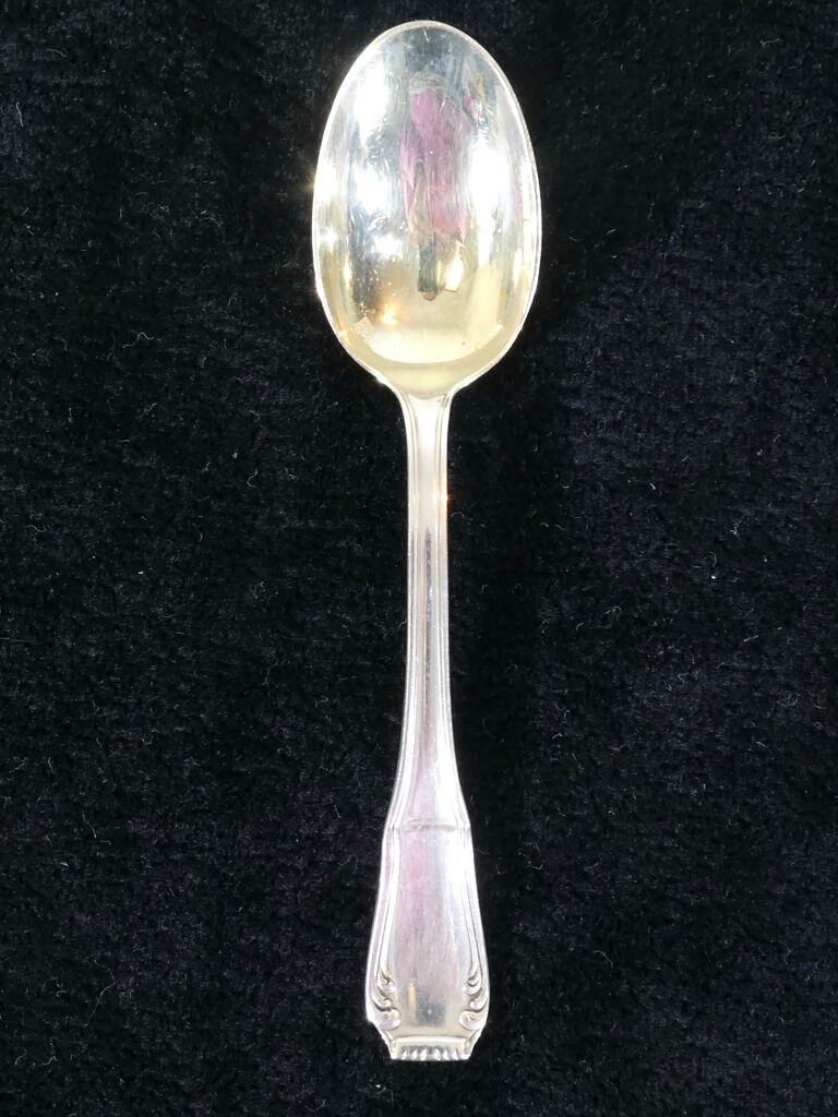 12 spoonfuls a moka boulenger silver metal modele regence berry