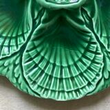 Vintage ceramic oyster plates