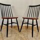 Duo de chaises scandinaves 1955