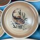 Fish service, Main course and 10 plates Sarreguemines Granville, vintage