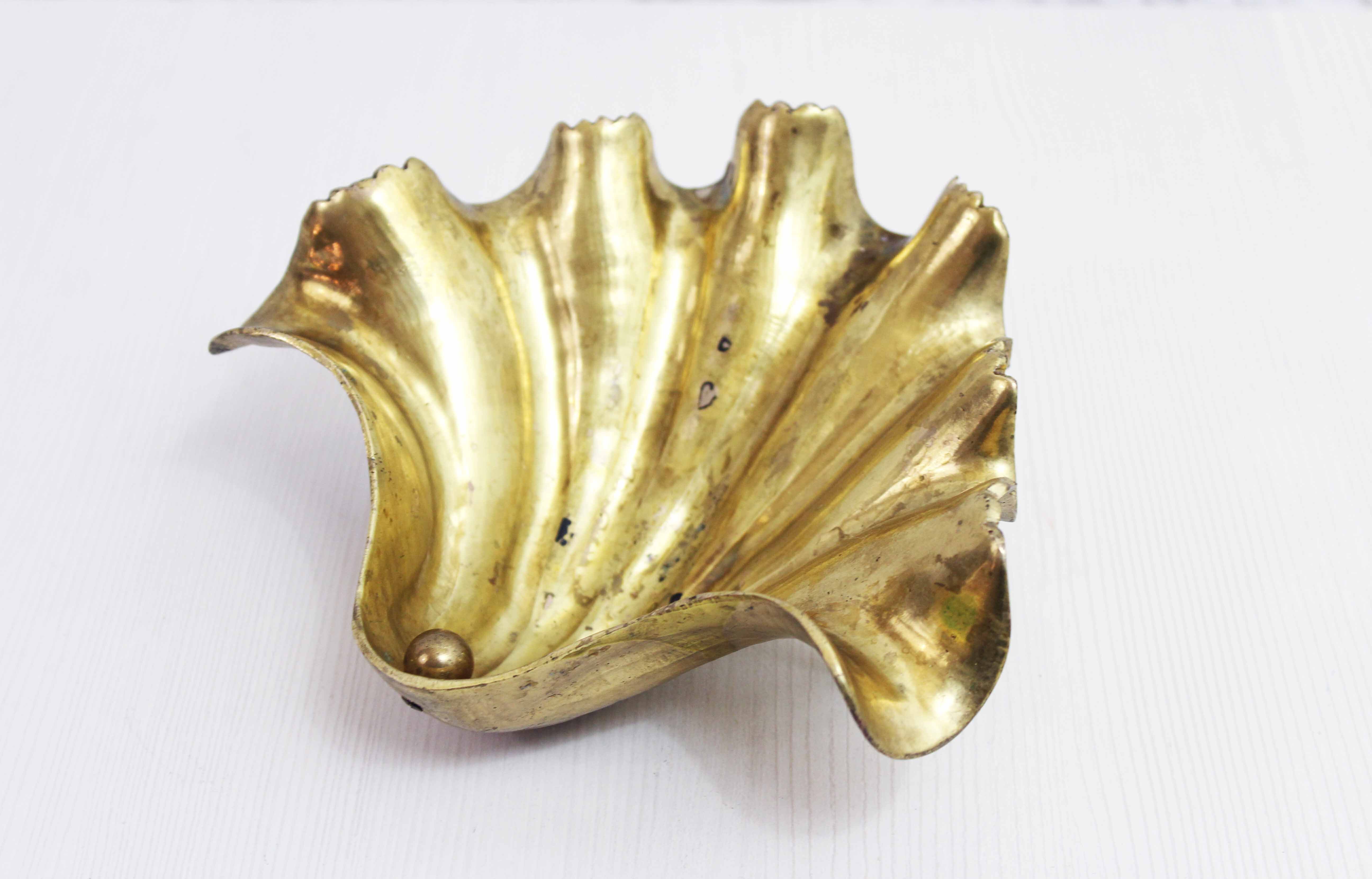 Empty brass "shell" pocket